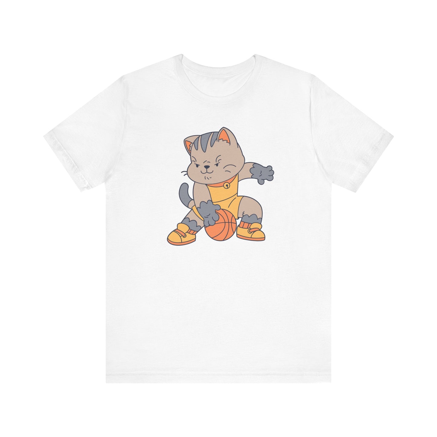 Camiseta unisex de baloncesto de gato