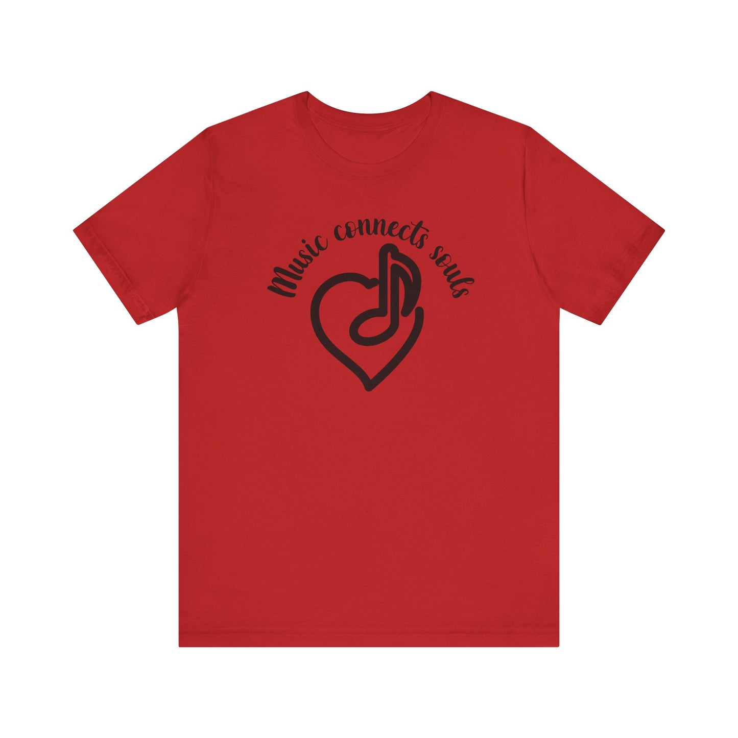 Music Connects Souls Unisex Tee - Express Delivery Available