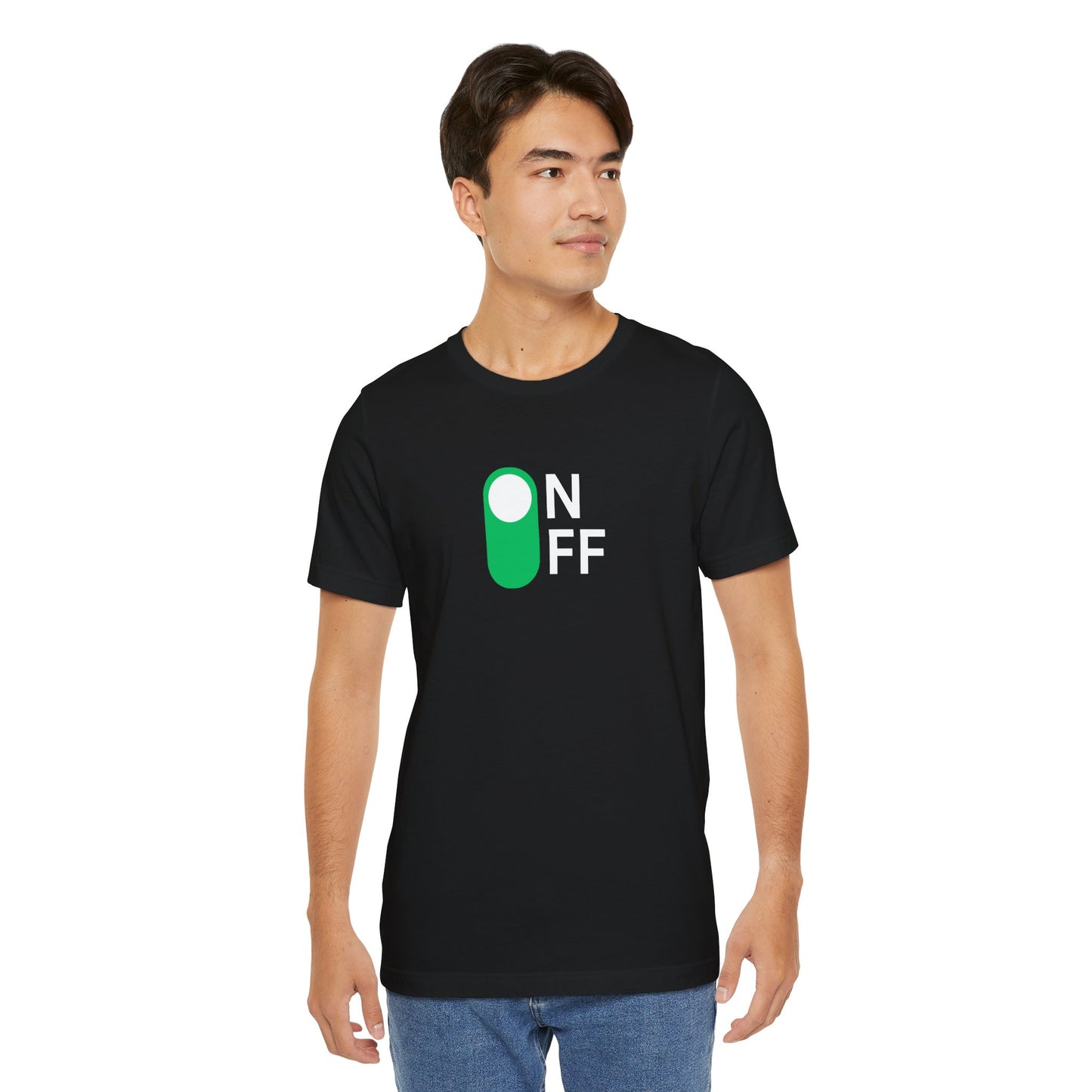 ON/OFF Graphic Unisex Jersey Short Sleeve Tee - Fun & Casual Wear