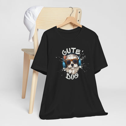 Cute Dog Graphic Tee - Perfect for Pet Lovers