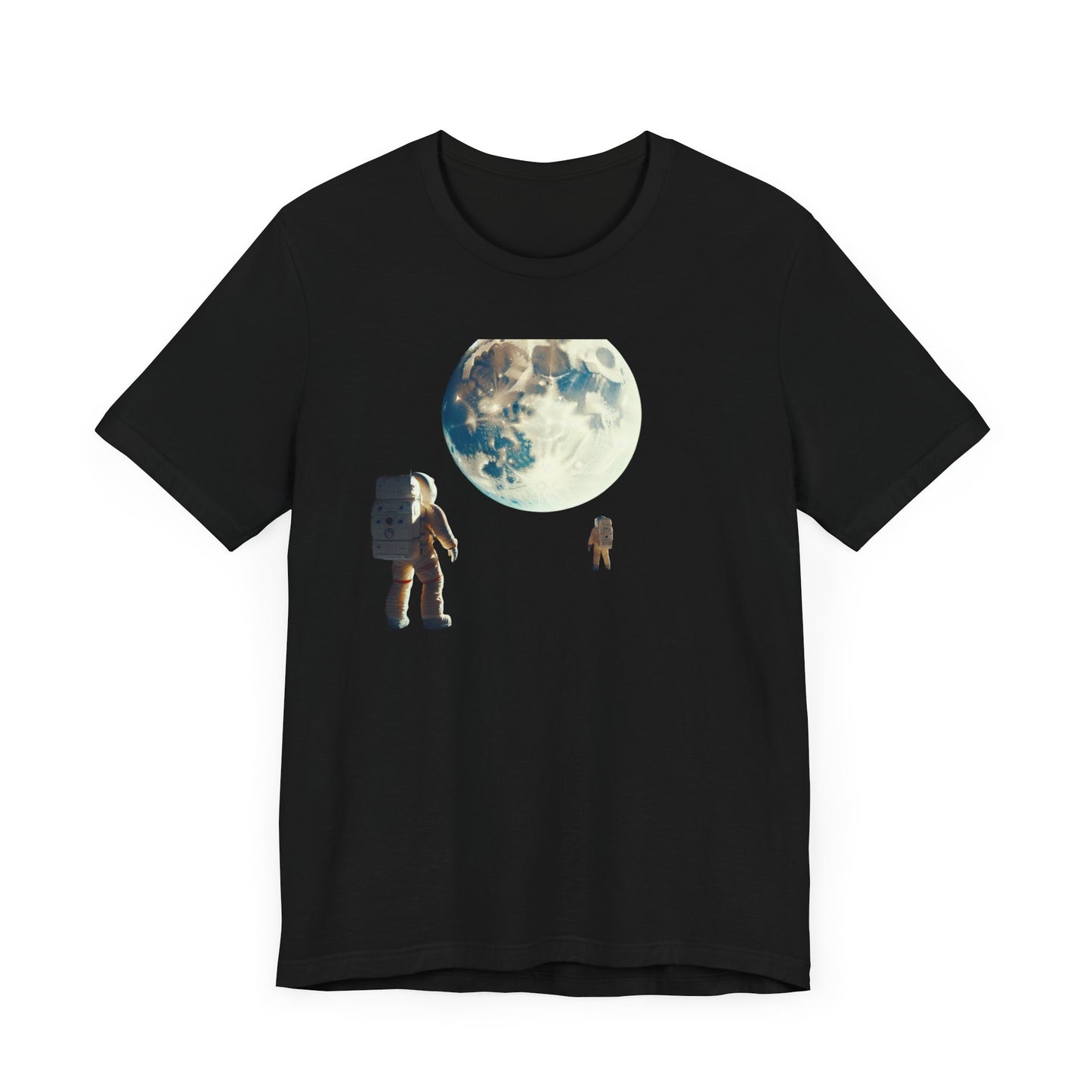 Camiseta de astronautas lunares