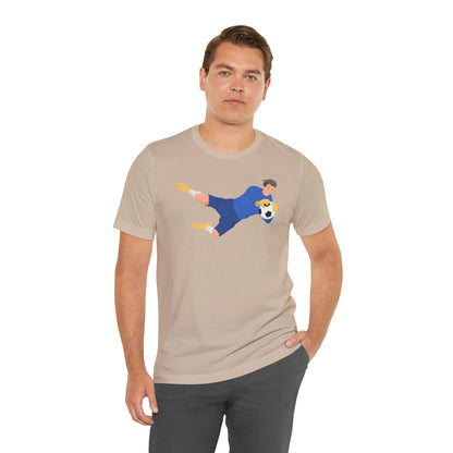 Goalkeeper Soccer Football Unisex Tee - Express Delivery Available