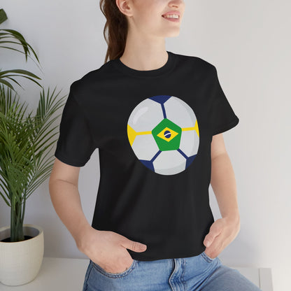 Camiseta unisex de fútbol de Brasil: entrega exprés disponible