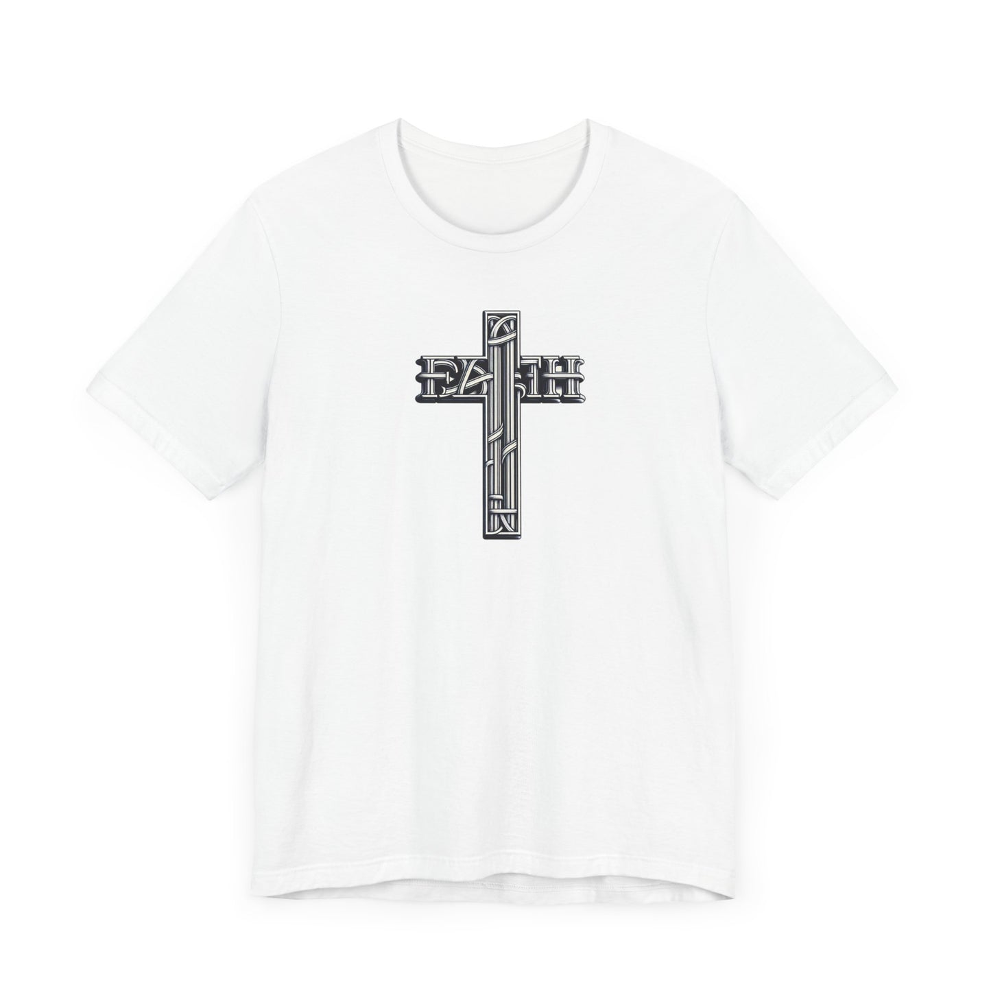 T-shirt avec croix de foi