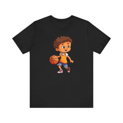 Basketball Jersey Short Sleeve Tee for Men and Women