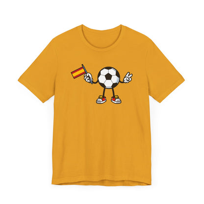 Camiseta unisex con la bandera de España