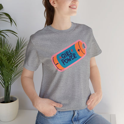 Camiseta unisex con el mensaje "Girl Power"