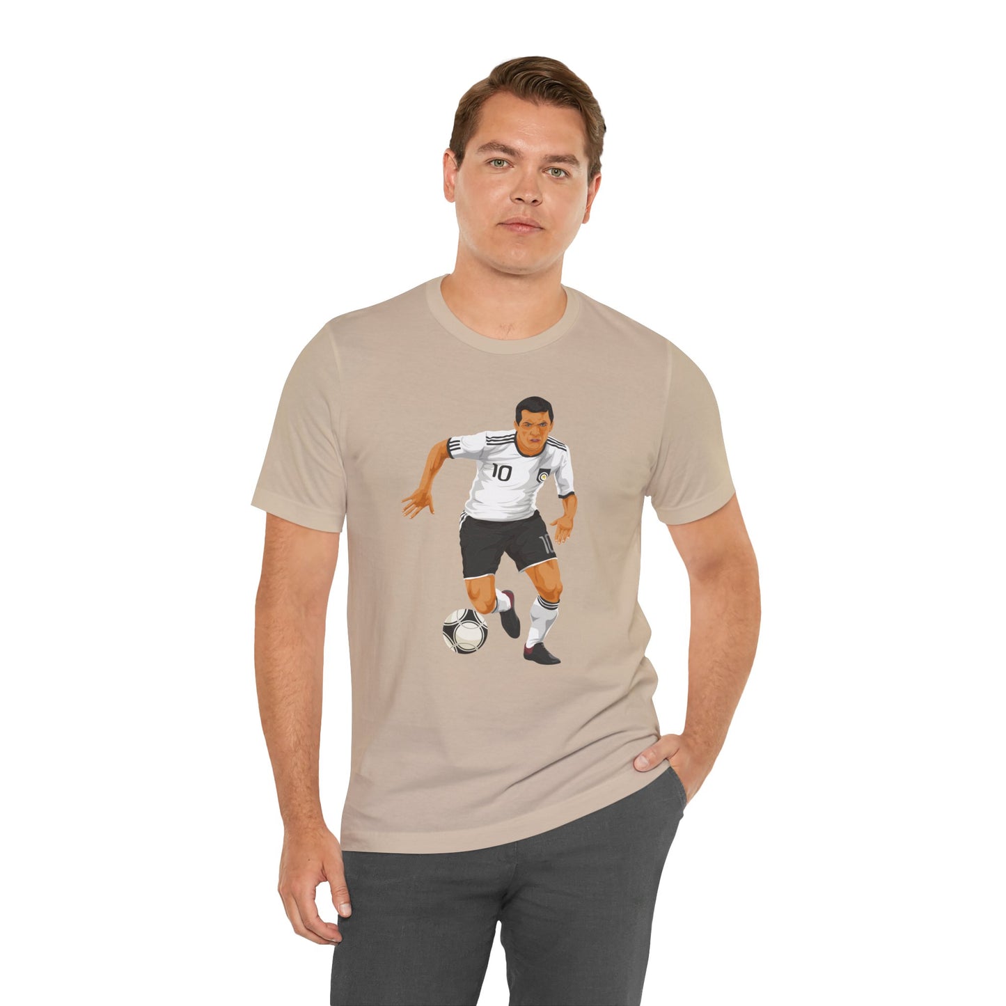 T-shirt unisexe de sport de football