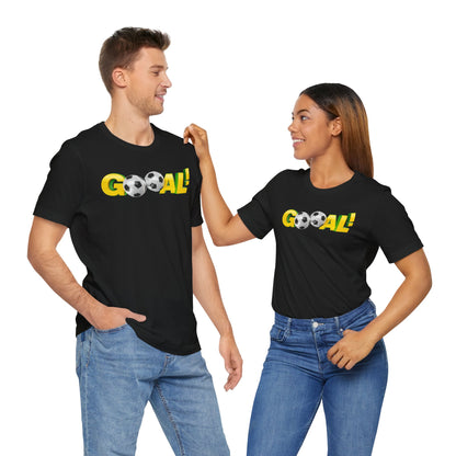 T-shirt unisexe Goal Football Livraison express disponible