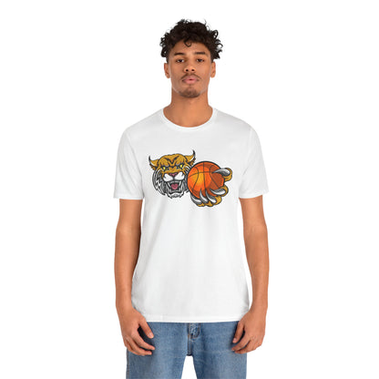 T-shirt de basket-ball - Maillot unisexe à manches courtes