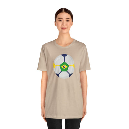 Camiseta unisex de fútbol de Brasil: entrega exprés disponible