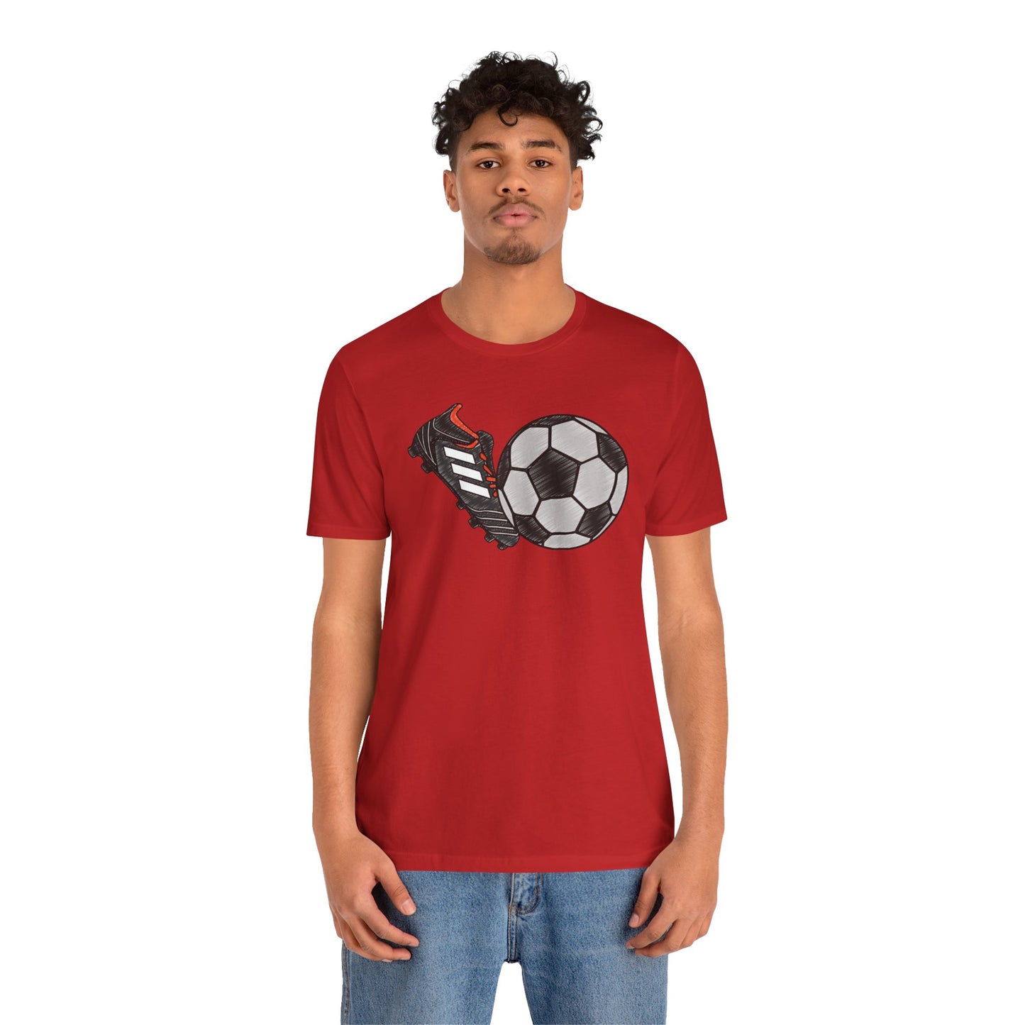 Camiseta unisex de fútbol con opción de envío exprés