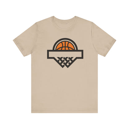 Camiseta de manga corta unisex de baloncesto 