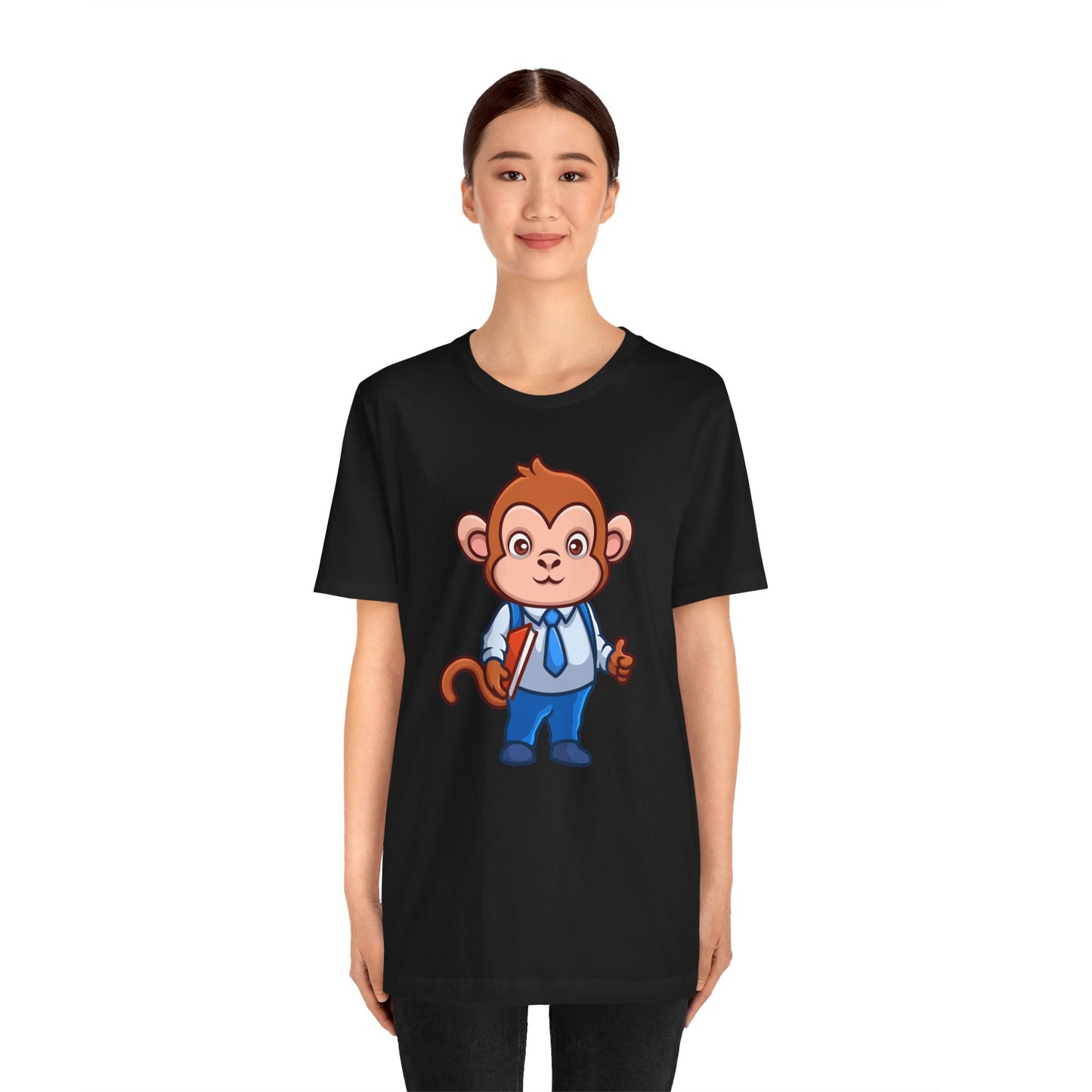 Teaching Monkey Unisex Tee with Express Delivery Option