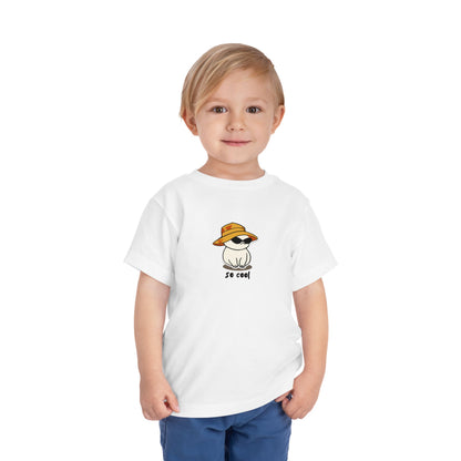 Cool Cat Toddler Short Sleeve Tee - Fun Summer Shirt for Kids