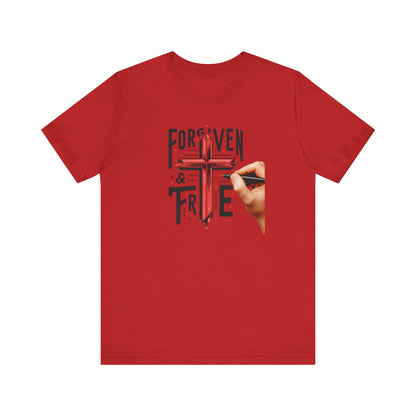 Forgiven & True Inspirational Unisex Jersey Tee