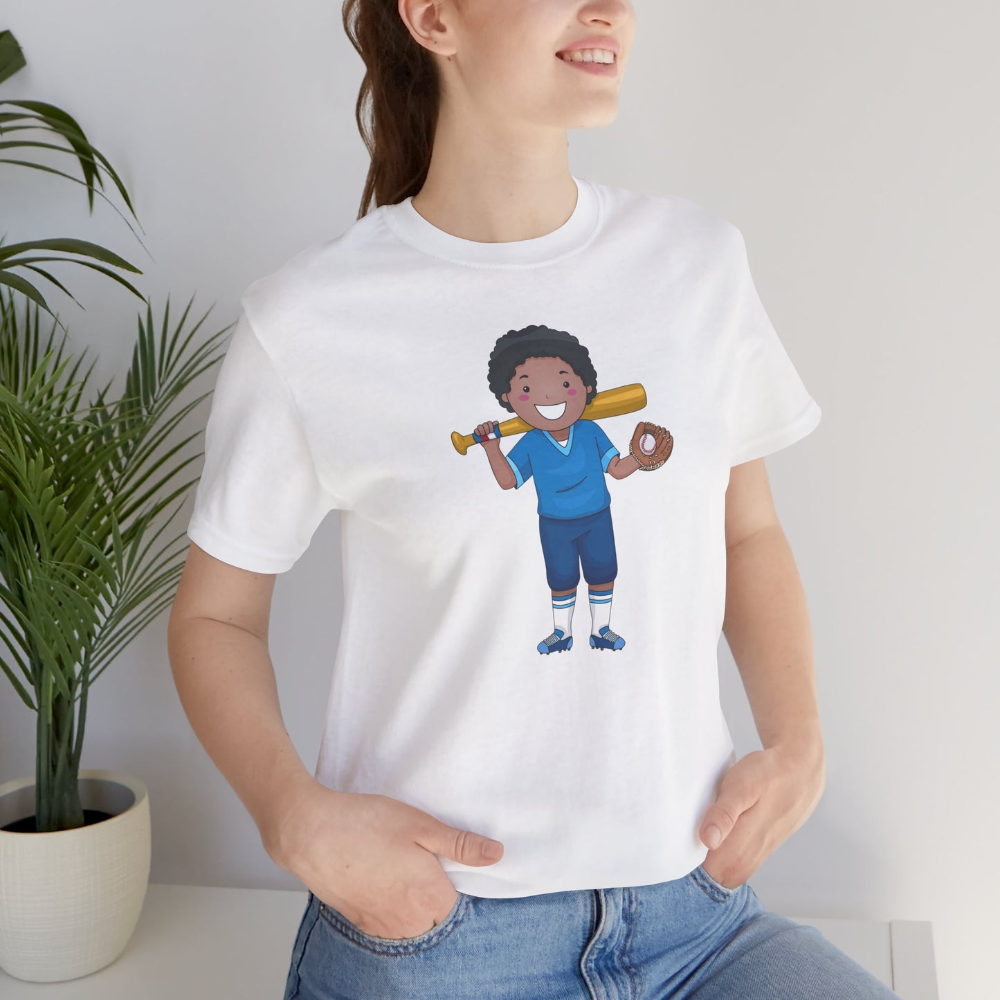 Baseball Boy Unisex Tee with Express Delivery Option