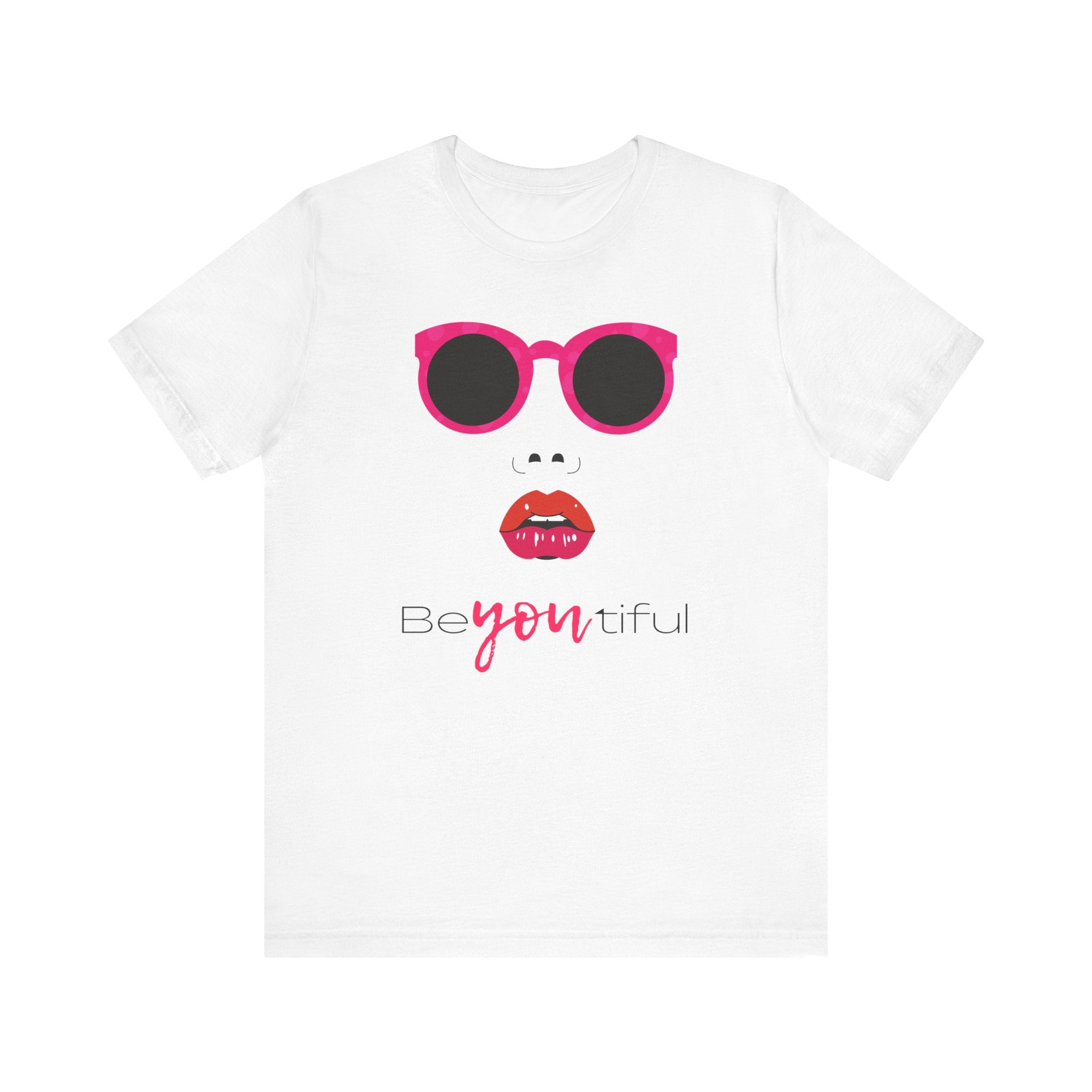 BeYOUtiful Unisex Jersey Tee - Empowering Graphic T-Shirt for Self-Expression