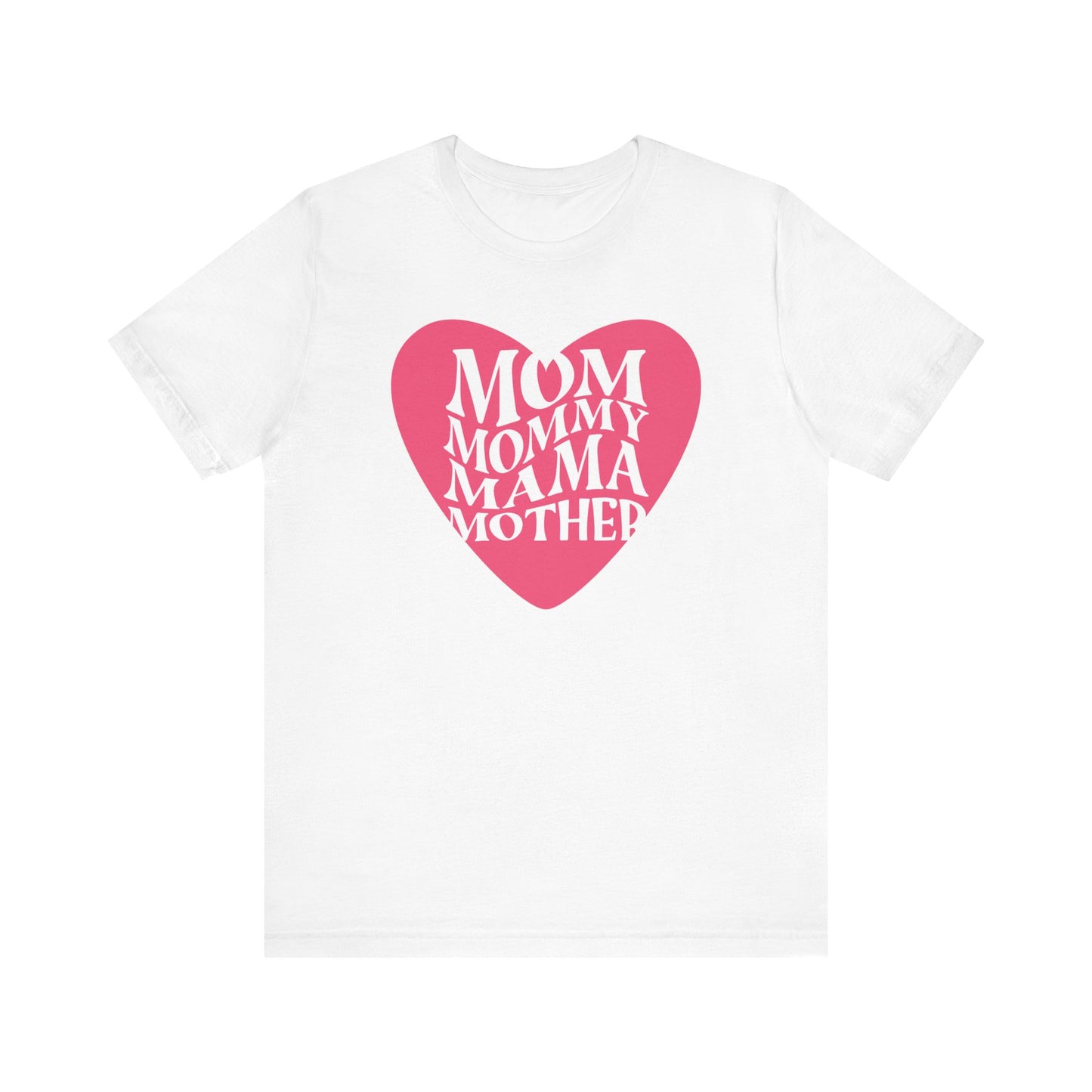 Heartfelt Mom Jersey Tee - Perfect Gift for Moms, Mommy, Mama