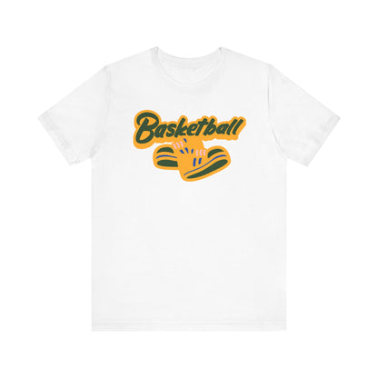 Camiseta de manga corta unisex de baloncesto 