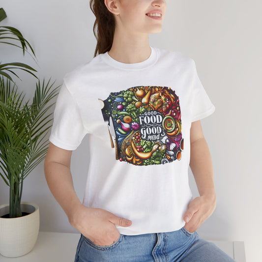 Foodie Vibes Unisex Tee | Fun Colorful Design