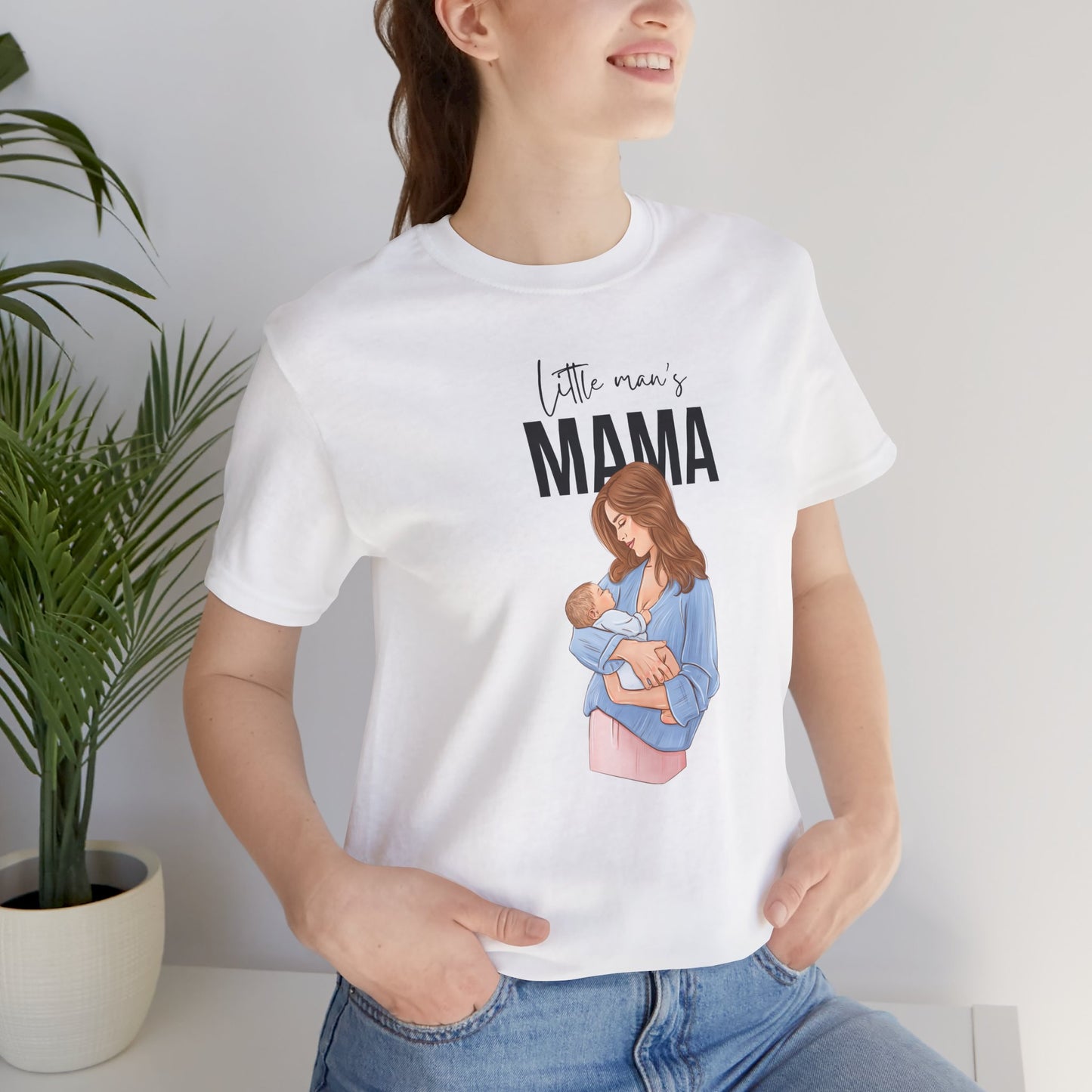 Cute Mama Short Sleeve Tee - Perfect Gift for New Moms