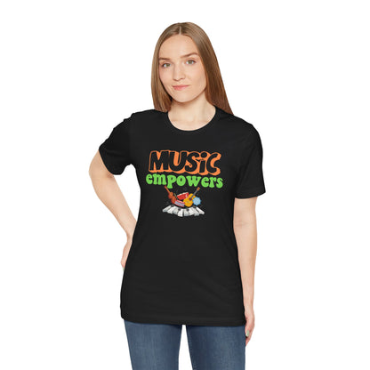 Music Empowers Unisex Tee - Express Delivery Gift