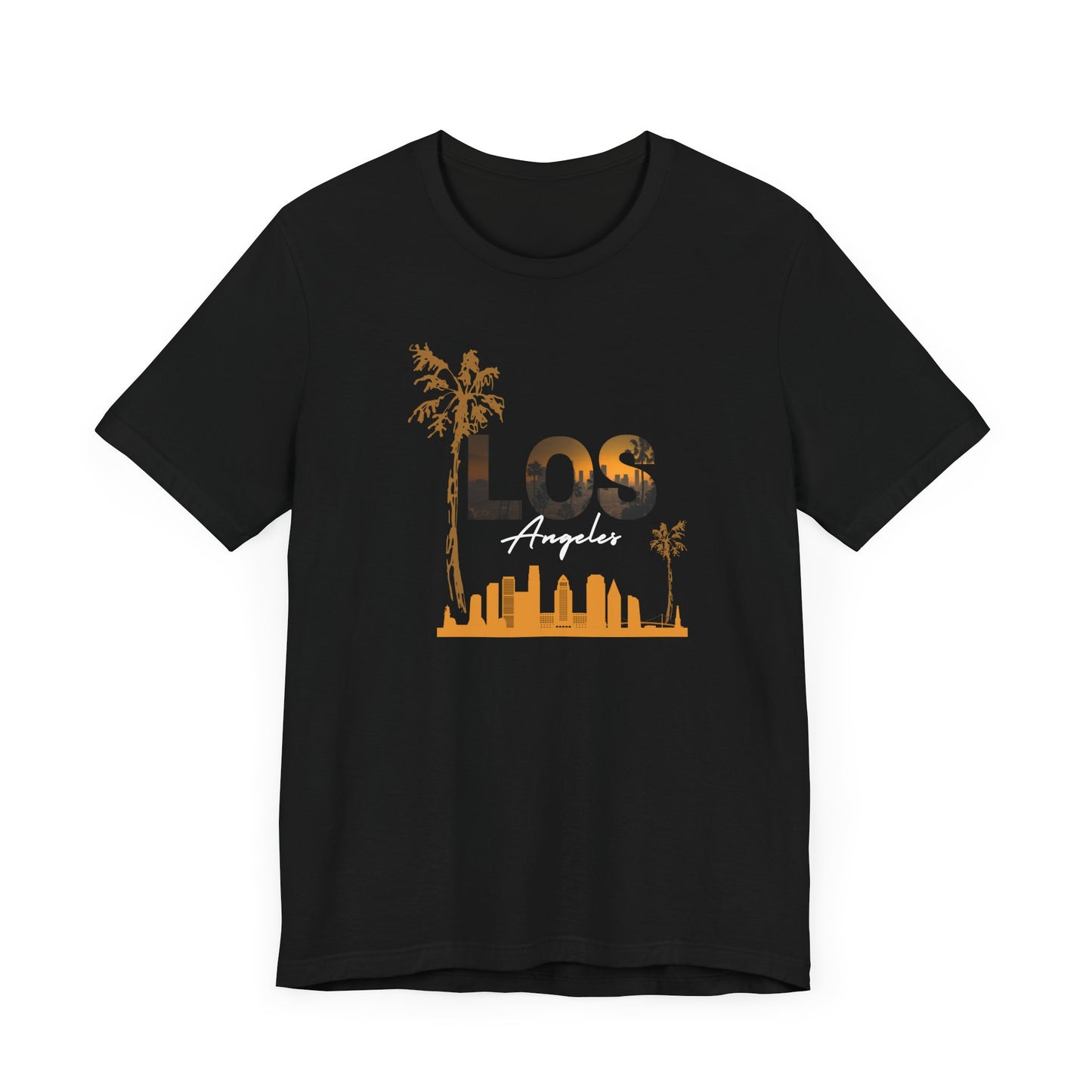 Los Angeles Sunset Unisex Tee - Casual Graphic Shirt for City Lovers