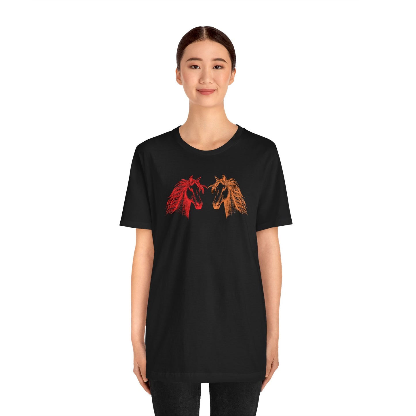 Horses Unisex Tee - Express Delivery Available