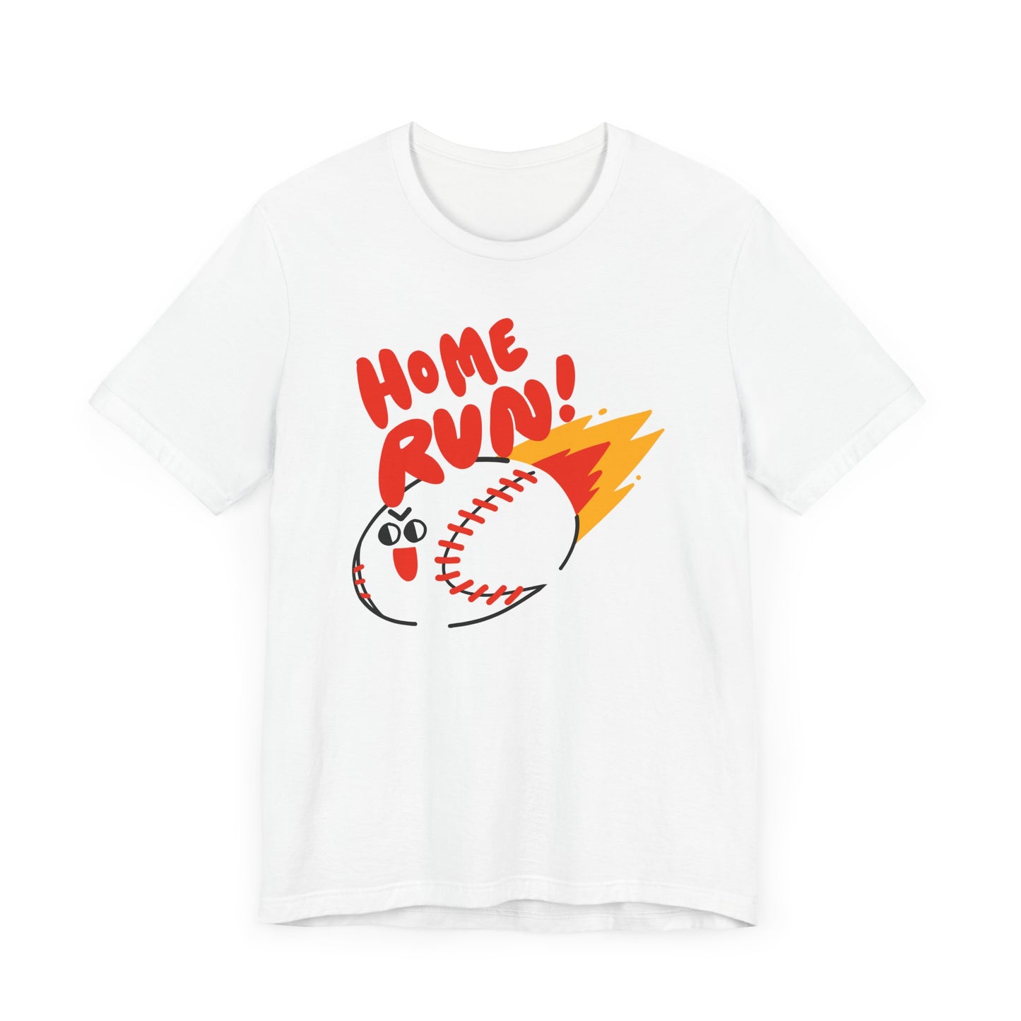 Baseball Unisex Tee - HOME RUN Design