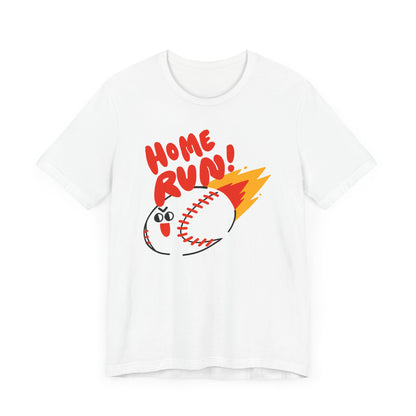 Baseball Unisex Tee - HOME RUN Design