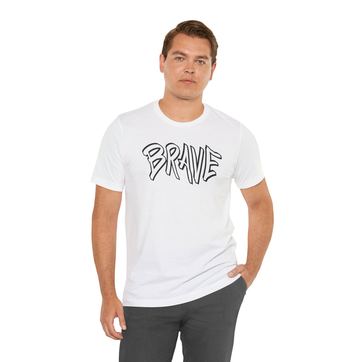 Brave Unisex Tee - Express Delivery Available