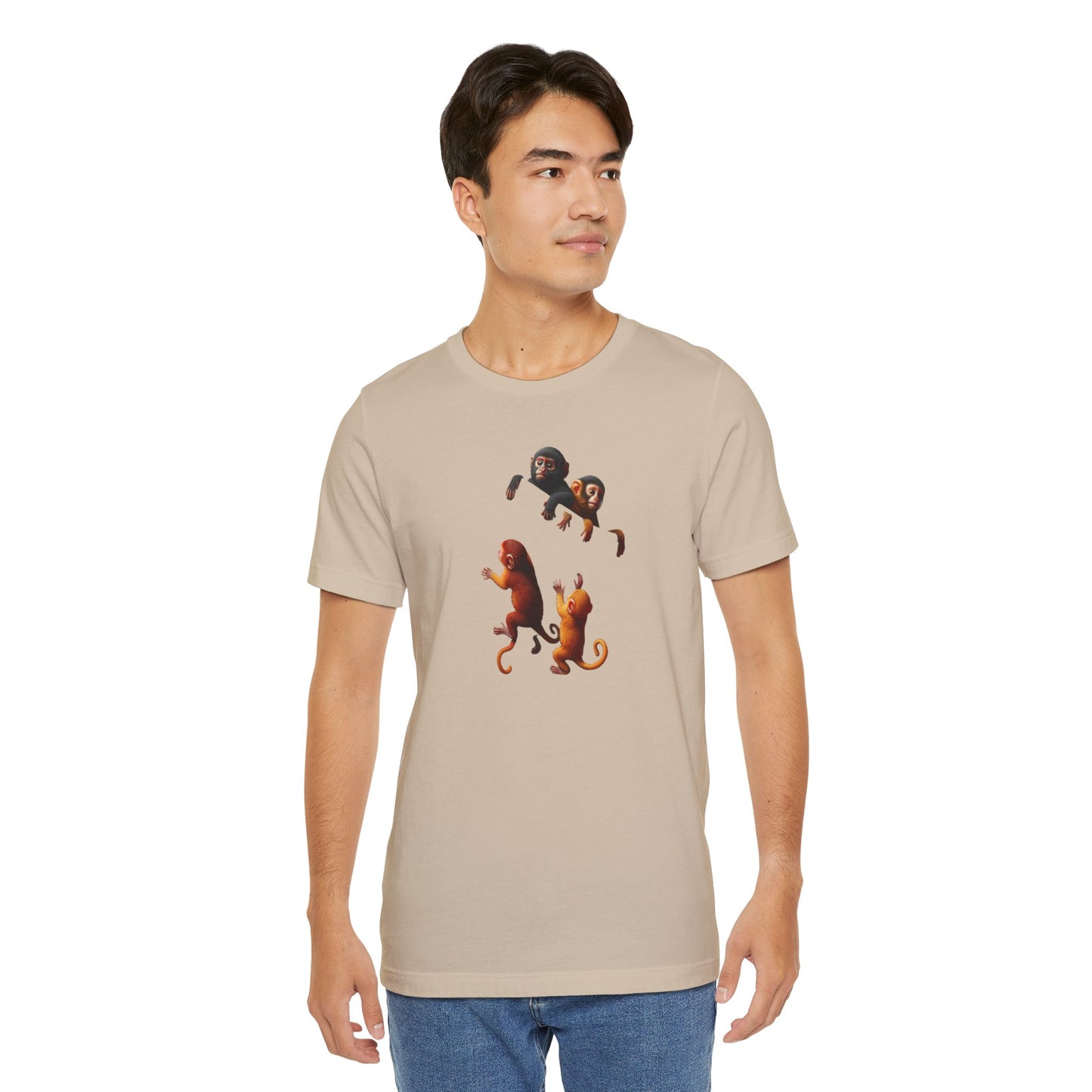 Monkey Climbing Unisex Tee