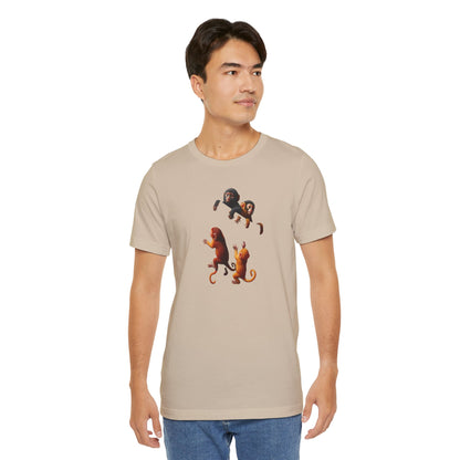 Monkey Climbing Unisex Tee