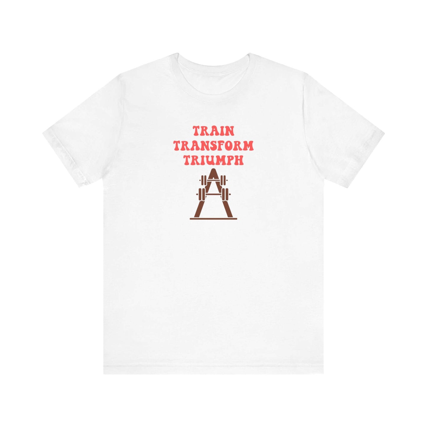 Express Delivery Unisex Tee TRAIN TRANSFORM TRIUMPH