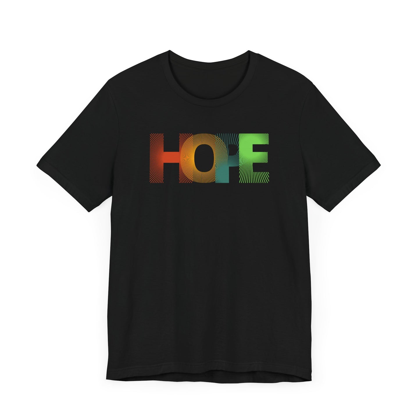 Hope Vibes Unisex Jersey Short Sleeve Tee - Positive Message T-Shirt for Everyday Inspiration