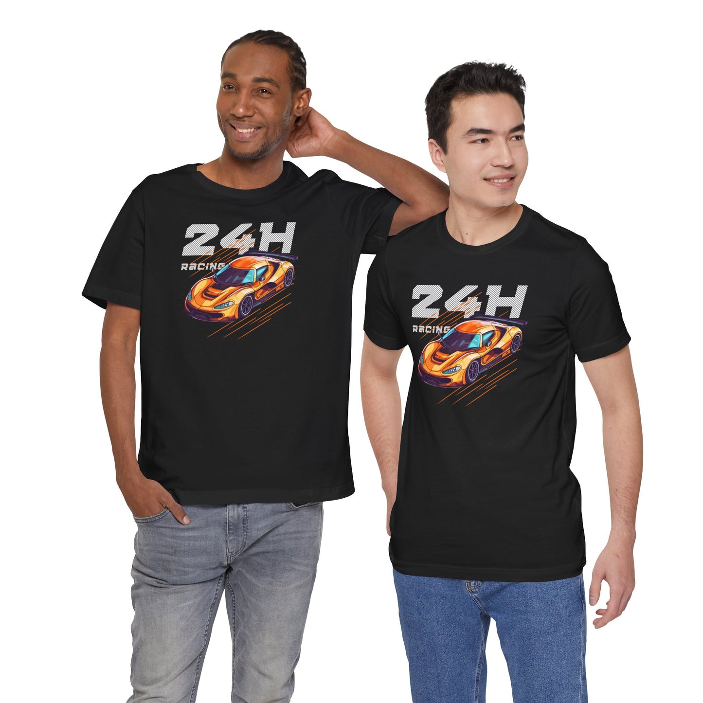 24H Racing Unisex Jersey Tee - Perfect Gift for Car Enthusiasts