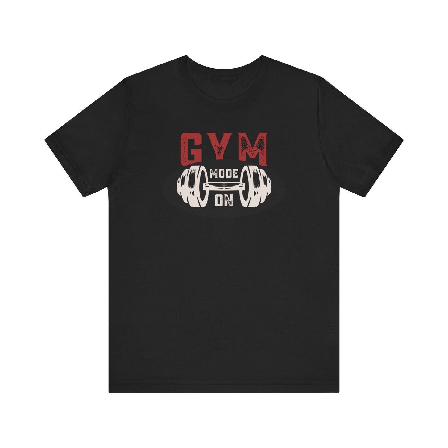 Gym Mode On Unisex Jersey Short Sleeve Tee - Workout Motivational Tee