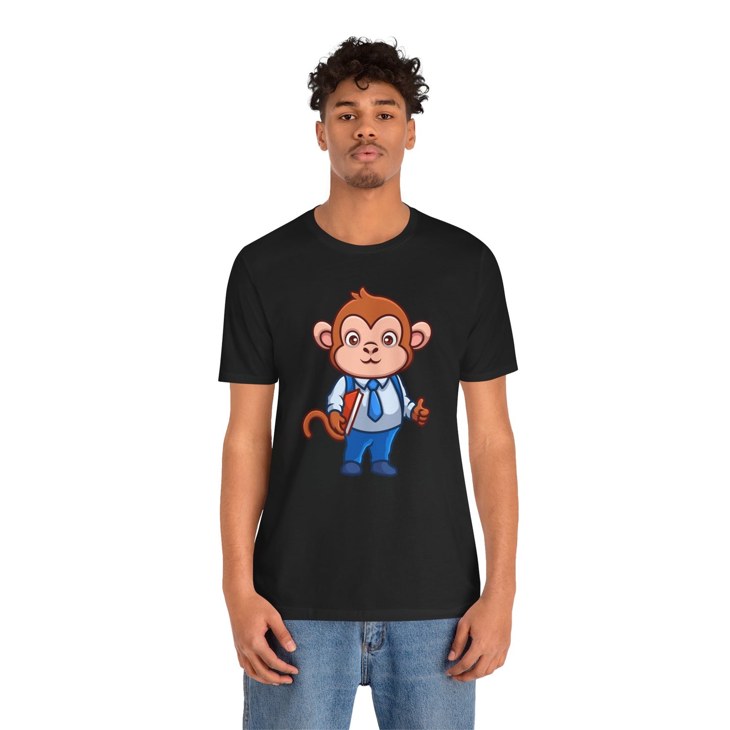 Teaching Monkey Unisex Tee with Express Delivery Option