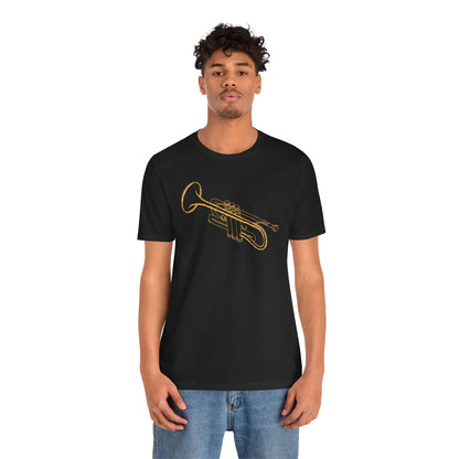 Trumpet Unisex Tee with Express Delivery Option