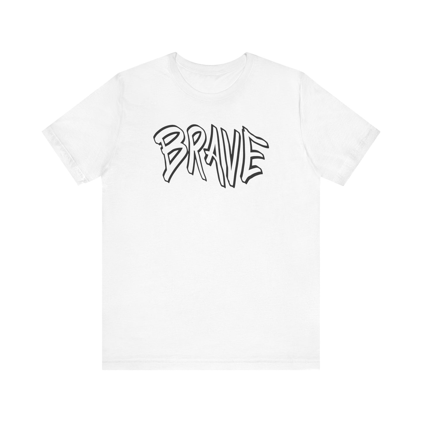 Brave Unisex Tee - Express Delivery Available