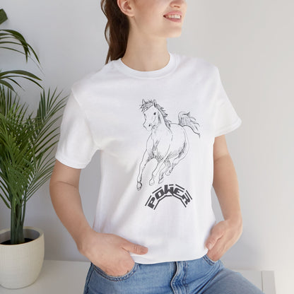 Horse Power Unisex Tee - Fast Delivery Available