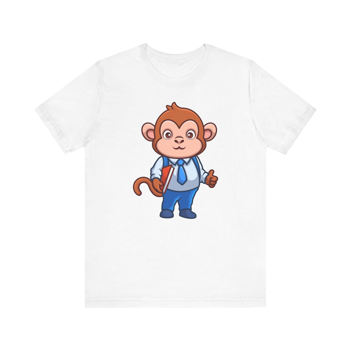 Teaching Monkey Unisex Tee with Express Delivery Option