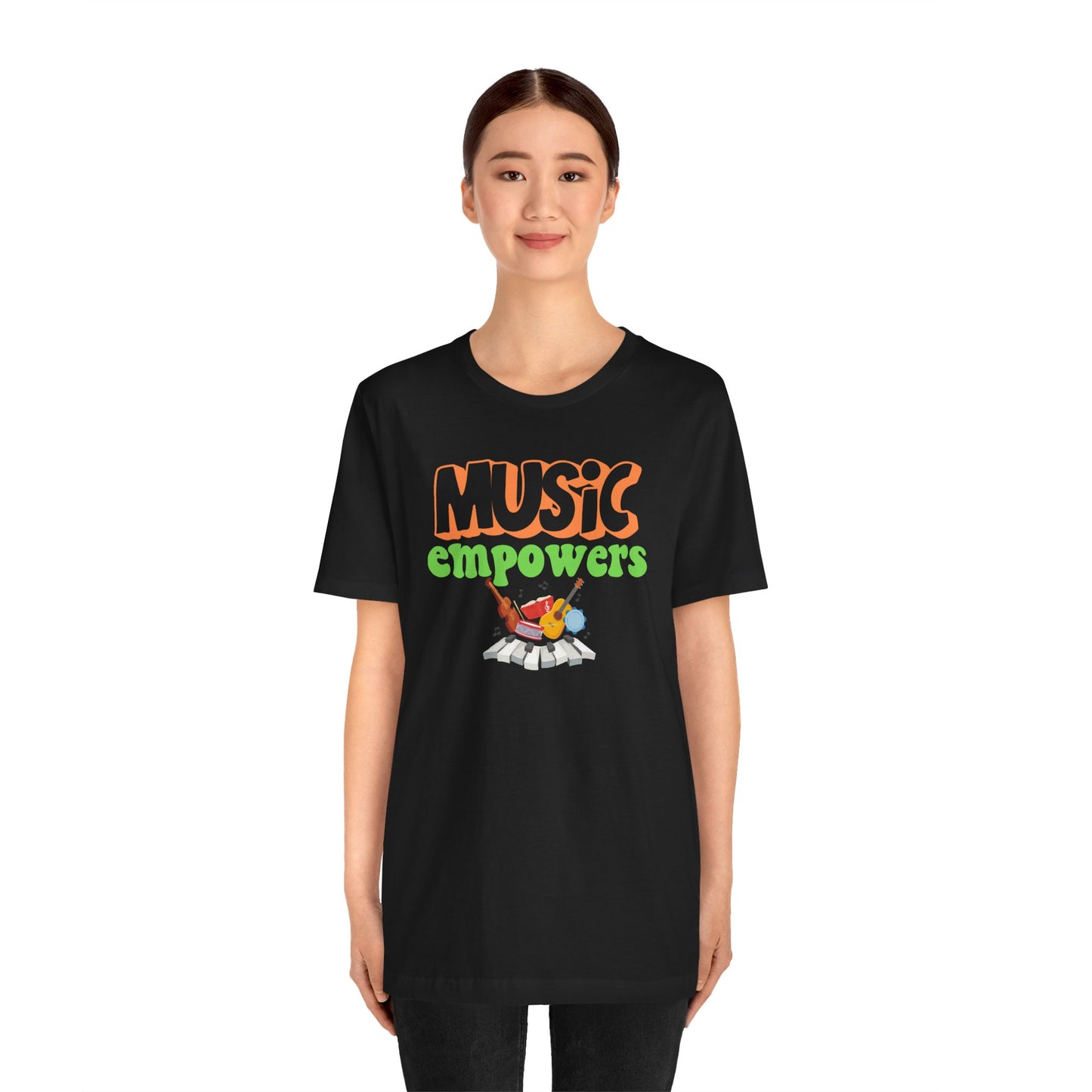 Music Empowers Unisex Tee - Express Delivery Gift