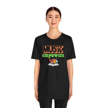 Music Empowers Unisex Tee - Express Delivery Gift