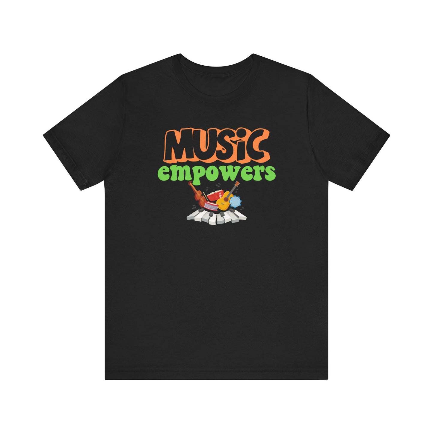 Music Empowers Unisex Tee - Express Delivery Gift