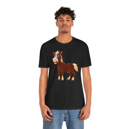 Horse Unisex Tee with Express Delivery Option