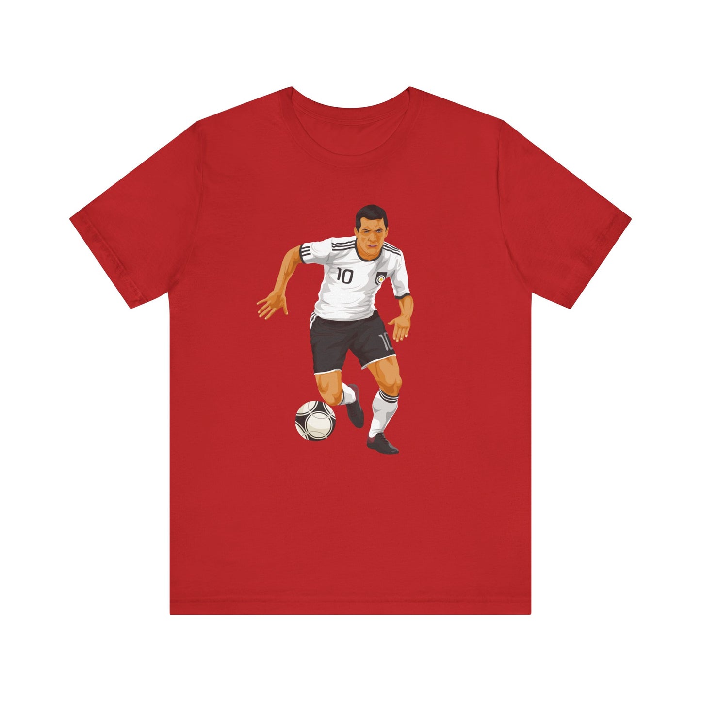 Camiseta unisex deportiva de fútbol