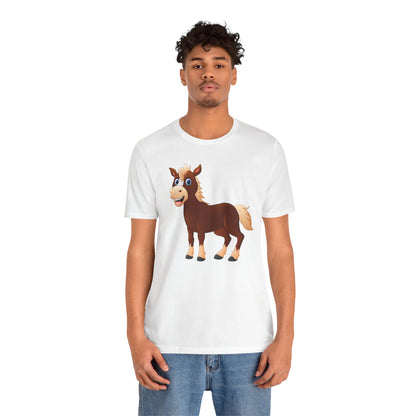 Horse Unisex Tee with Express Delivery Option