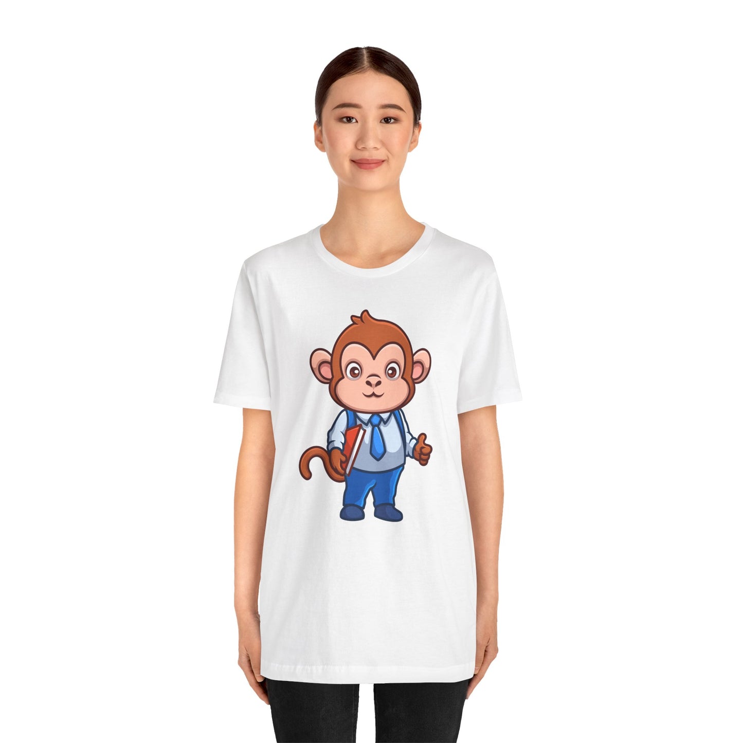 Teaching Monkey Unisex Tee with Express Delivery Option